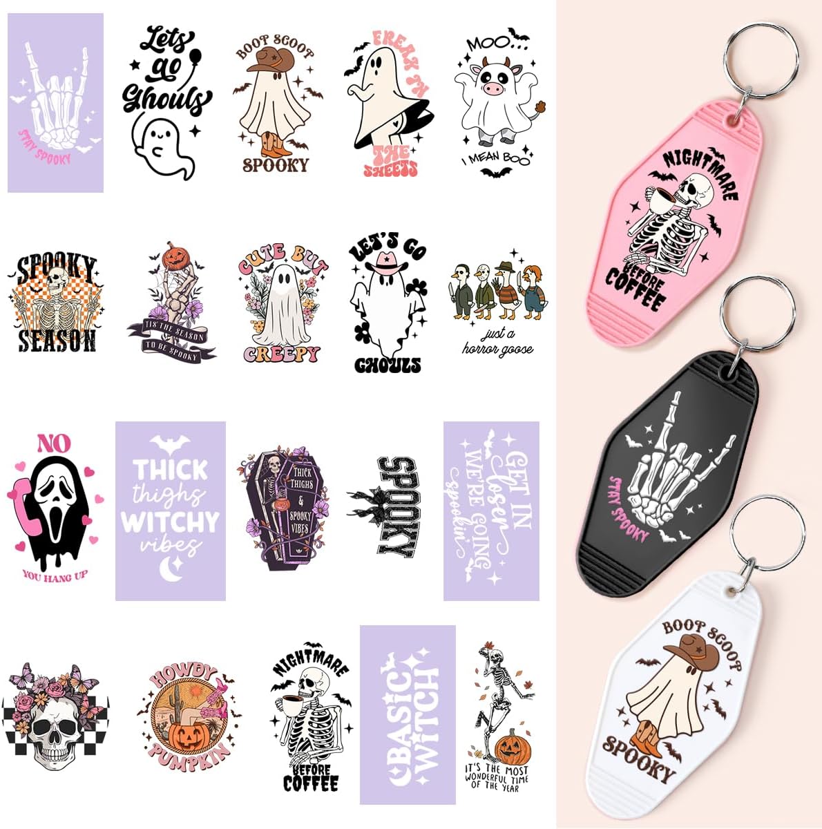 Hotel Keychain - Halloween Collection