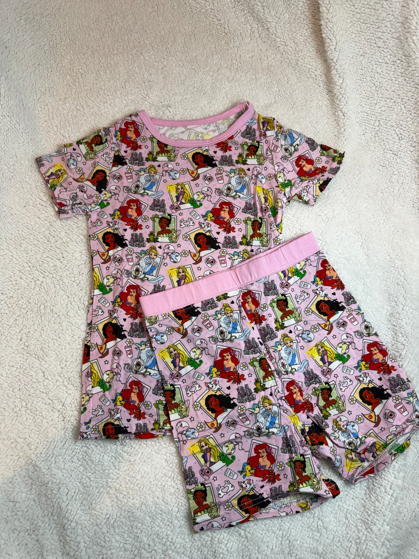 Disney princess short set