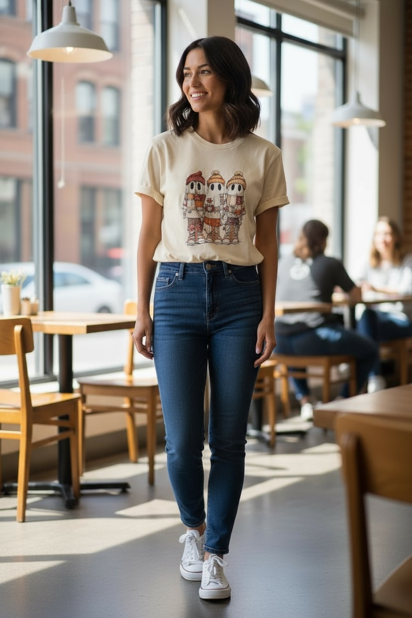 Short Sleeve Tee - Ghost