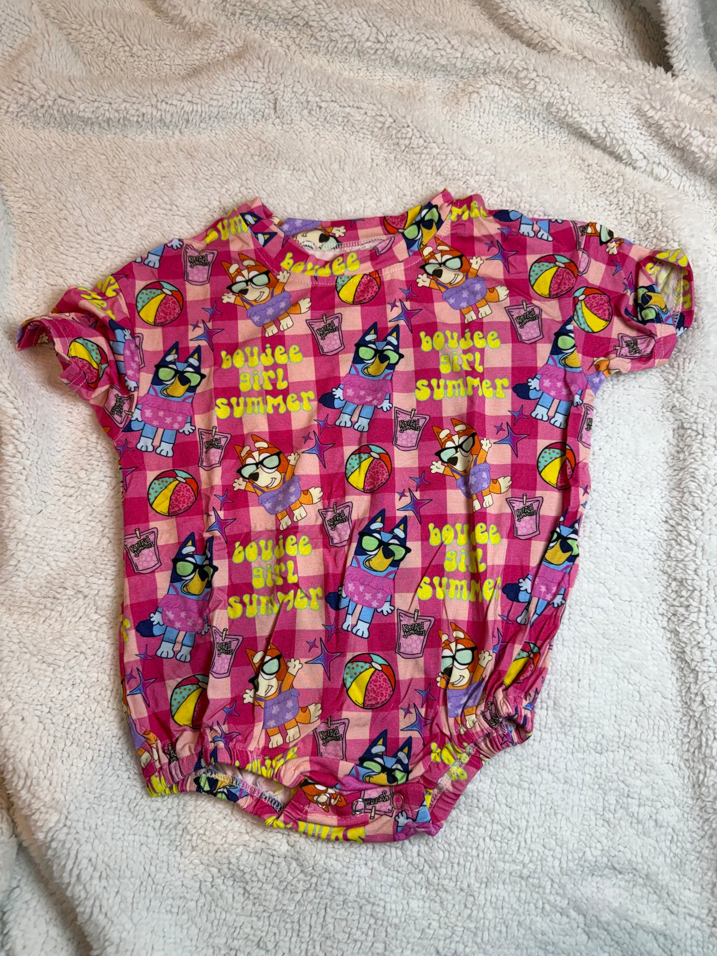 Bluey bubble romper