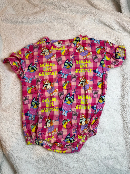 Bluey bubble romper
