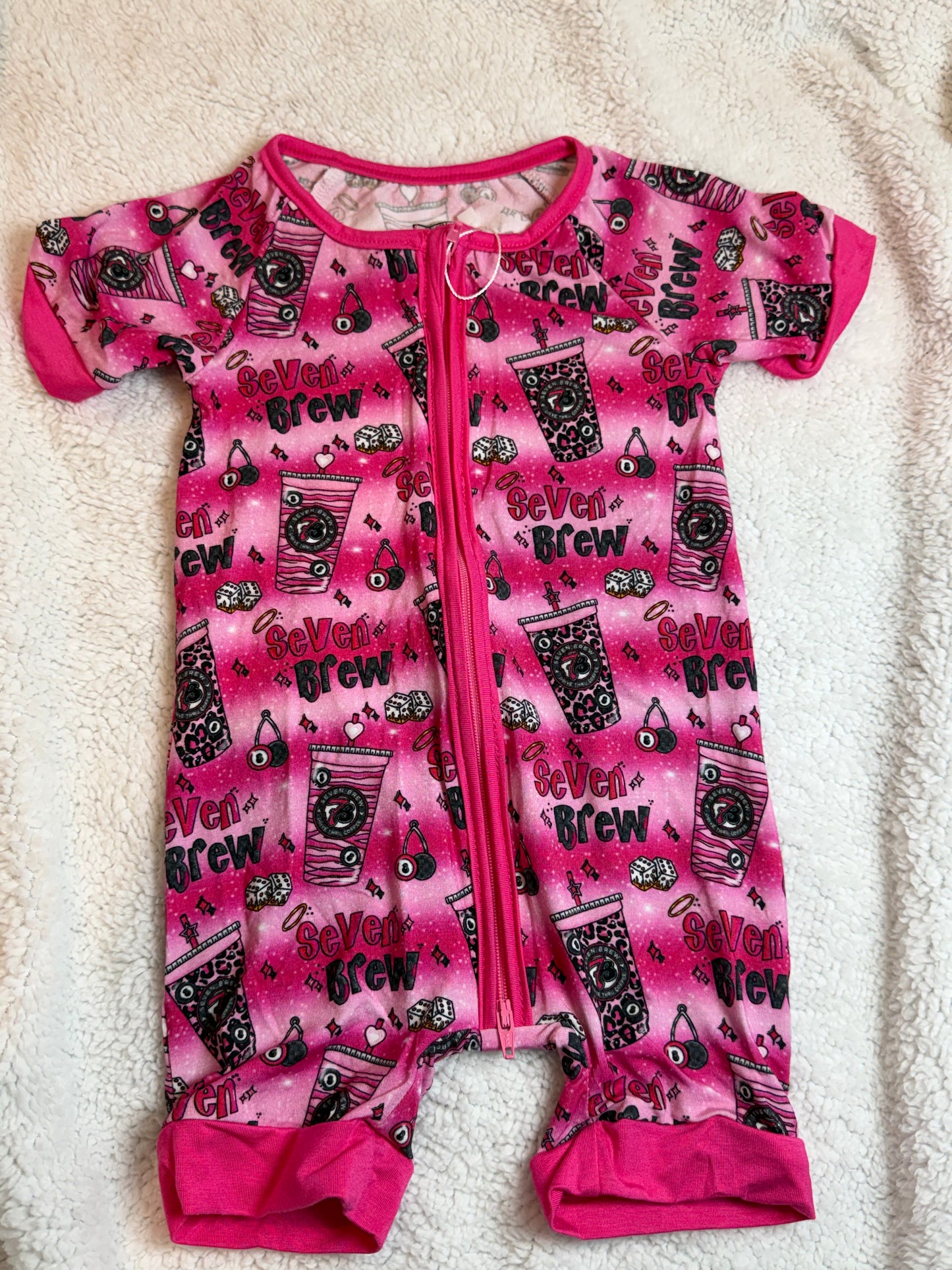 Seven brew pink zippy