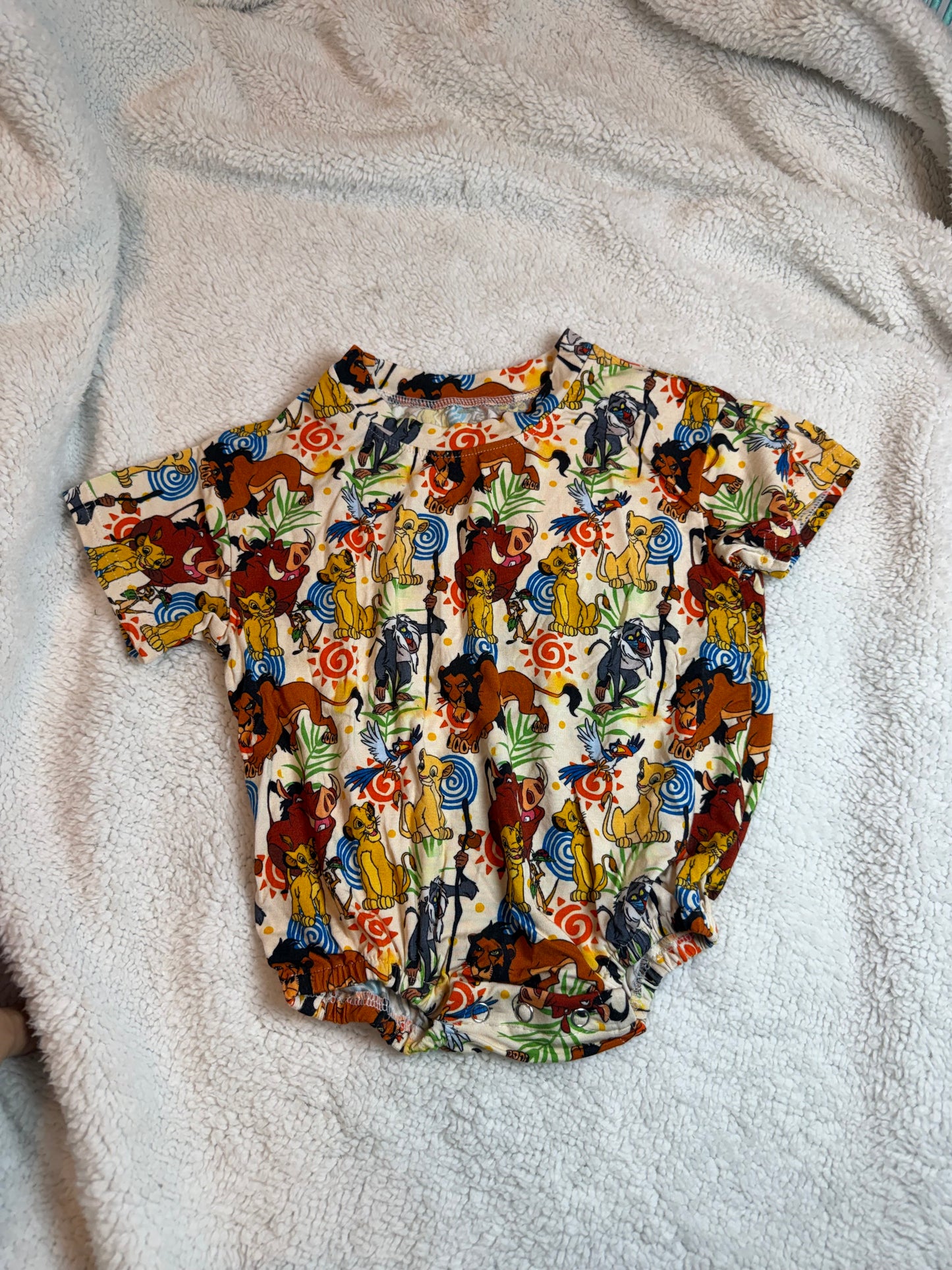 Lion king Bubble Romper