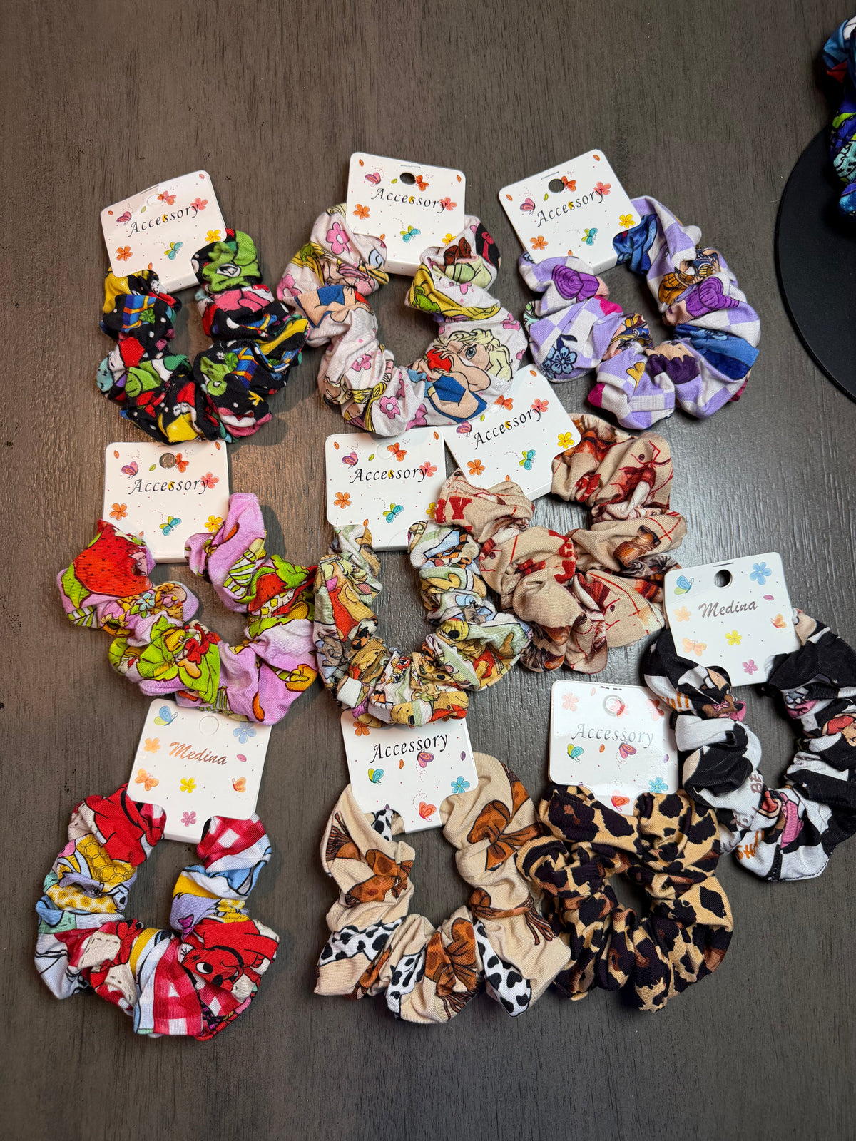 Mystery Bamboo Scrunchie 3 -Pack