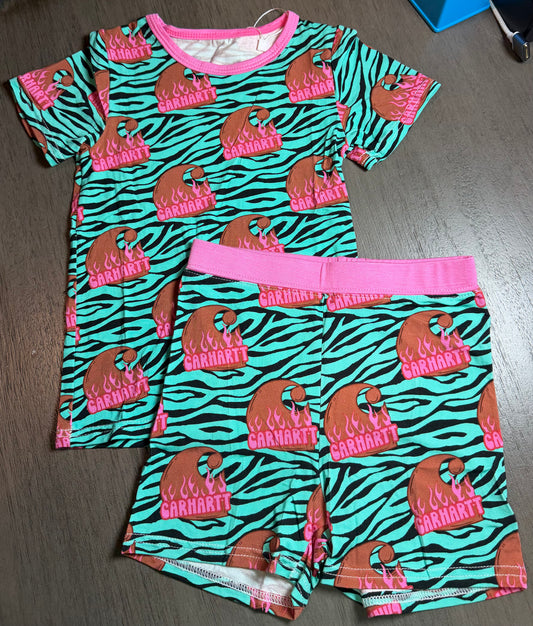 Wild Carhartt Short Set
