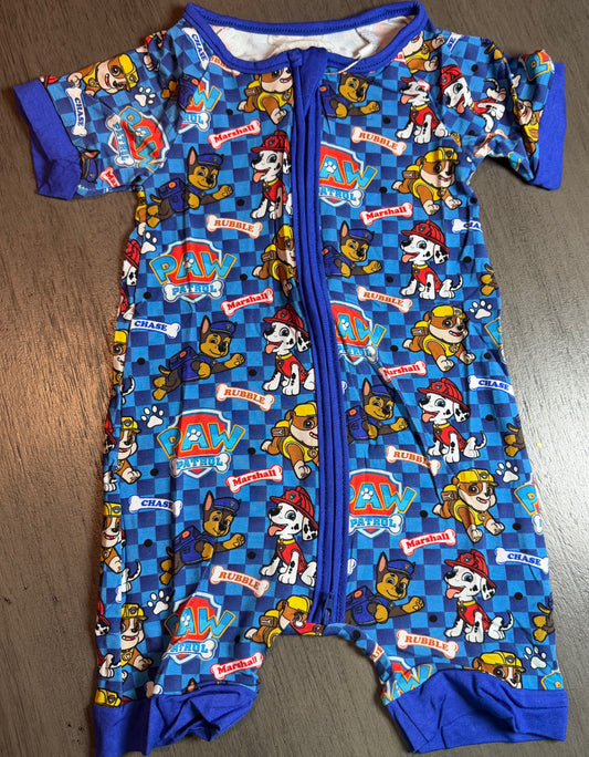 Blue Pup Crew Shortie