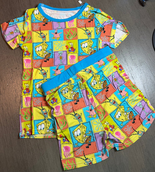 Bikini Bottom Pals Short Set