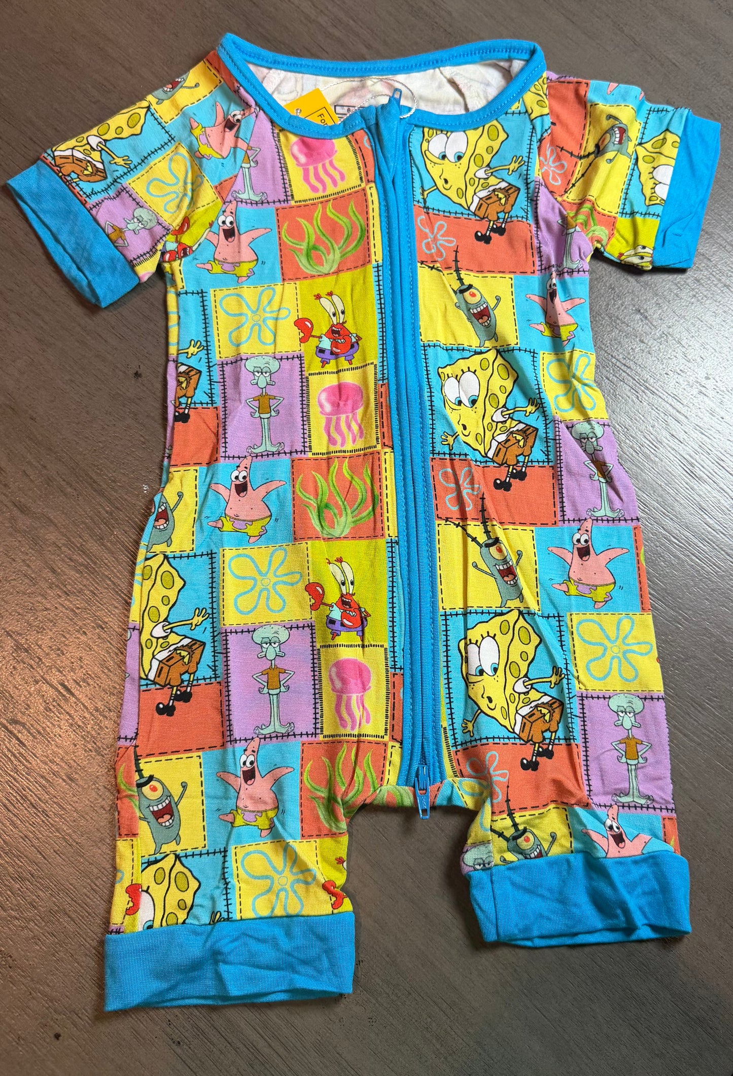Bikini Bottom Patchwork Shortie