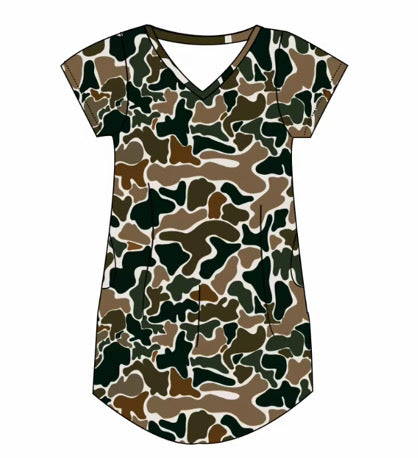 Camo Adult Bamboo Moomoo - PREORDER