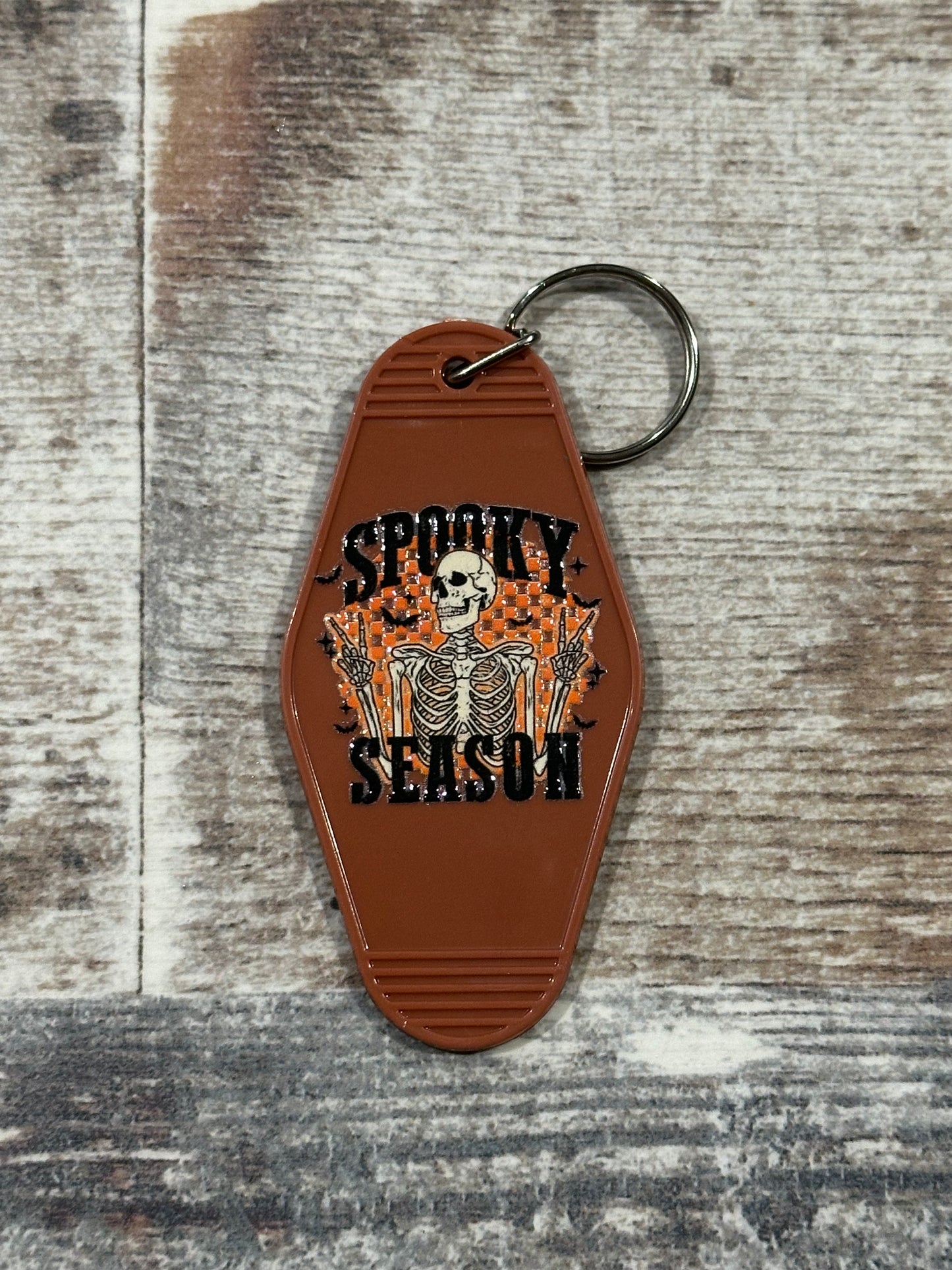 Custom Motel Keychain