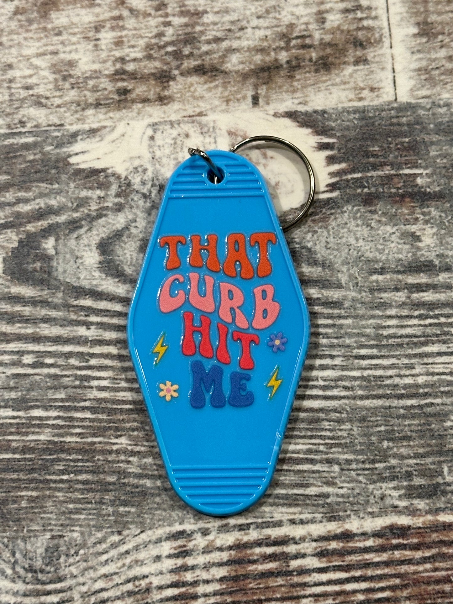 Custom Motel Keychain