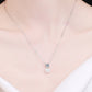 Katrina 925 Sterling Silver Freshwater Pearl Moissanite Necklace