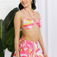 Disco Dive Bandeau Bikini and Skirt Set