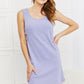 Sweet Life Cut-Out Sleeveless Mini Dress in Lilac