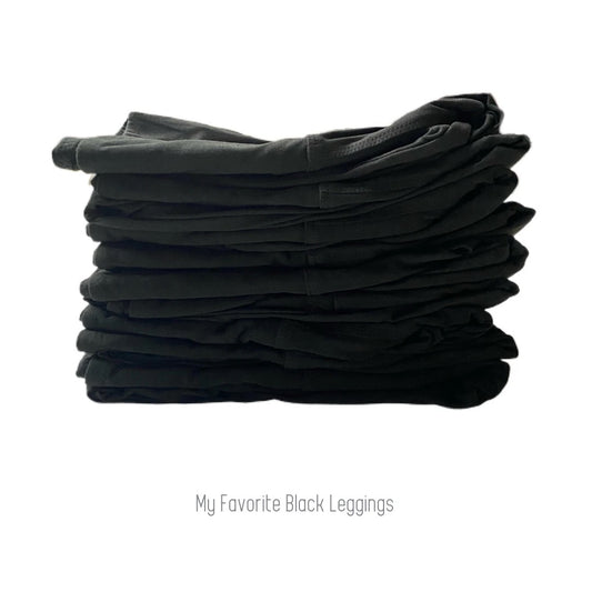 My Favorite Black Leggings - Crop & Full Length
