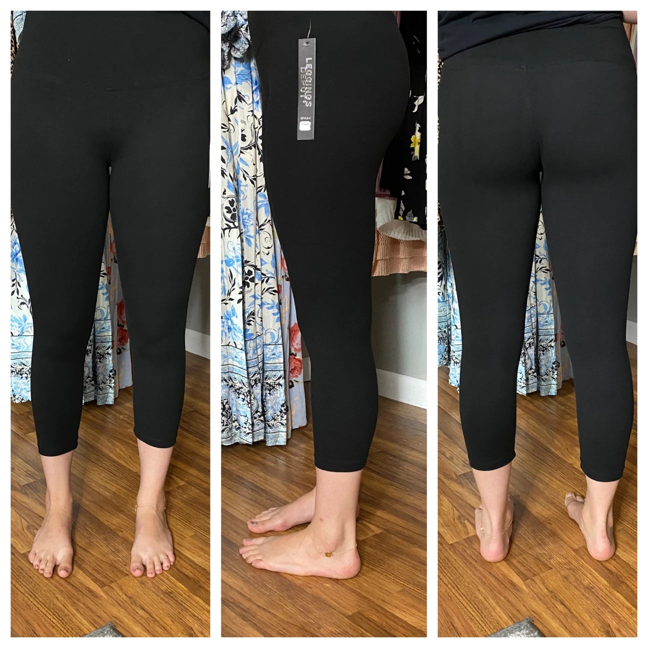 My Favorite Black Leggings - Crop & Full Length – Sidebottom Style