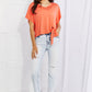 Just Peachy Tied Top