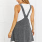 To The Park Overall Dress in Black